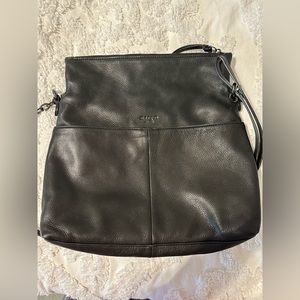 Margot New York handbag. SOFT black leather.